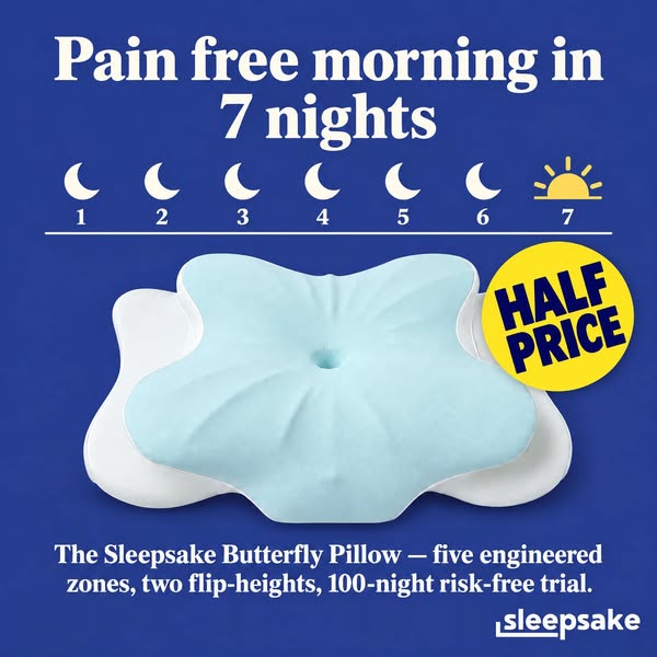 Give a new pillow one honest week