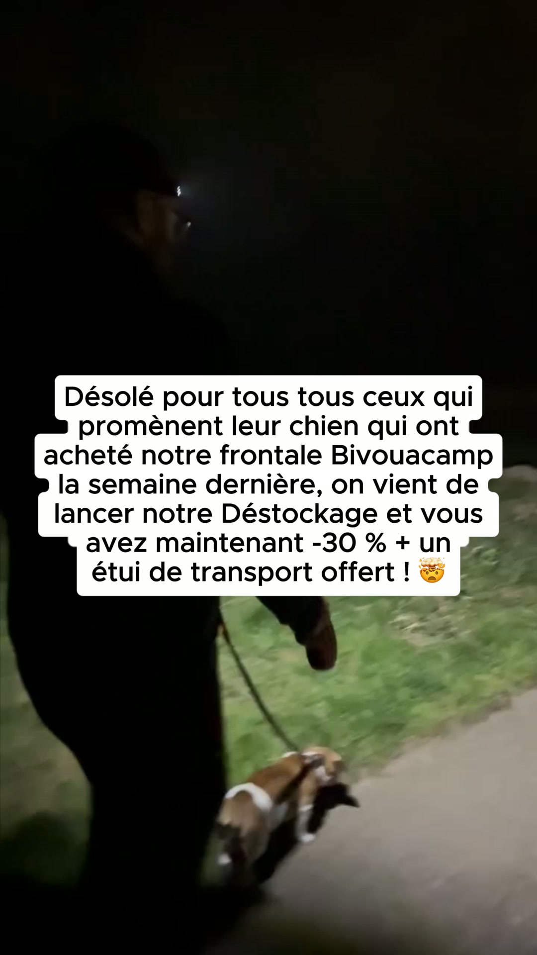 ÉTUI OFFERT AVEC CHAQUE FRONTALE