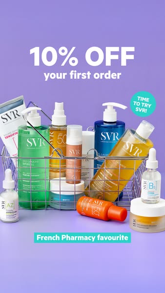 Ready to meet your new routine? Enjoy 10% off your first order with SVR.