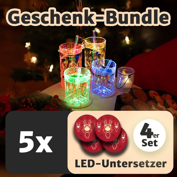 Leuchtende Untersetzer - Made in Germany
