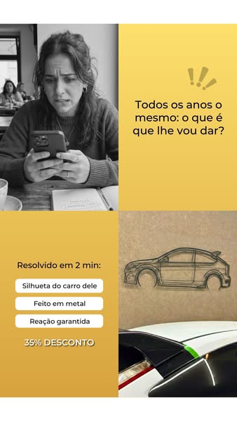 Ainda não tens o presente para ele⁉