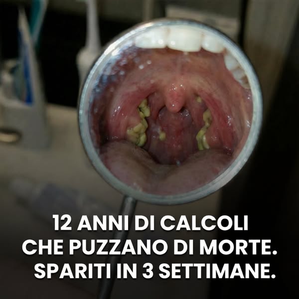 Come eliminare i calcoli tonsillari in modo naturale