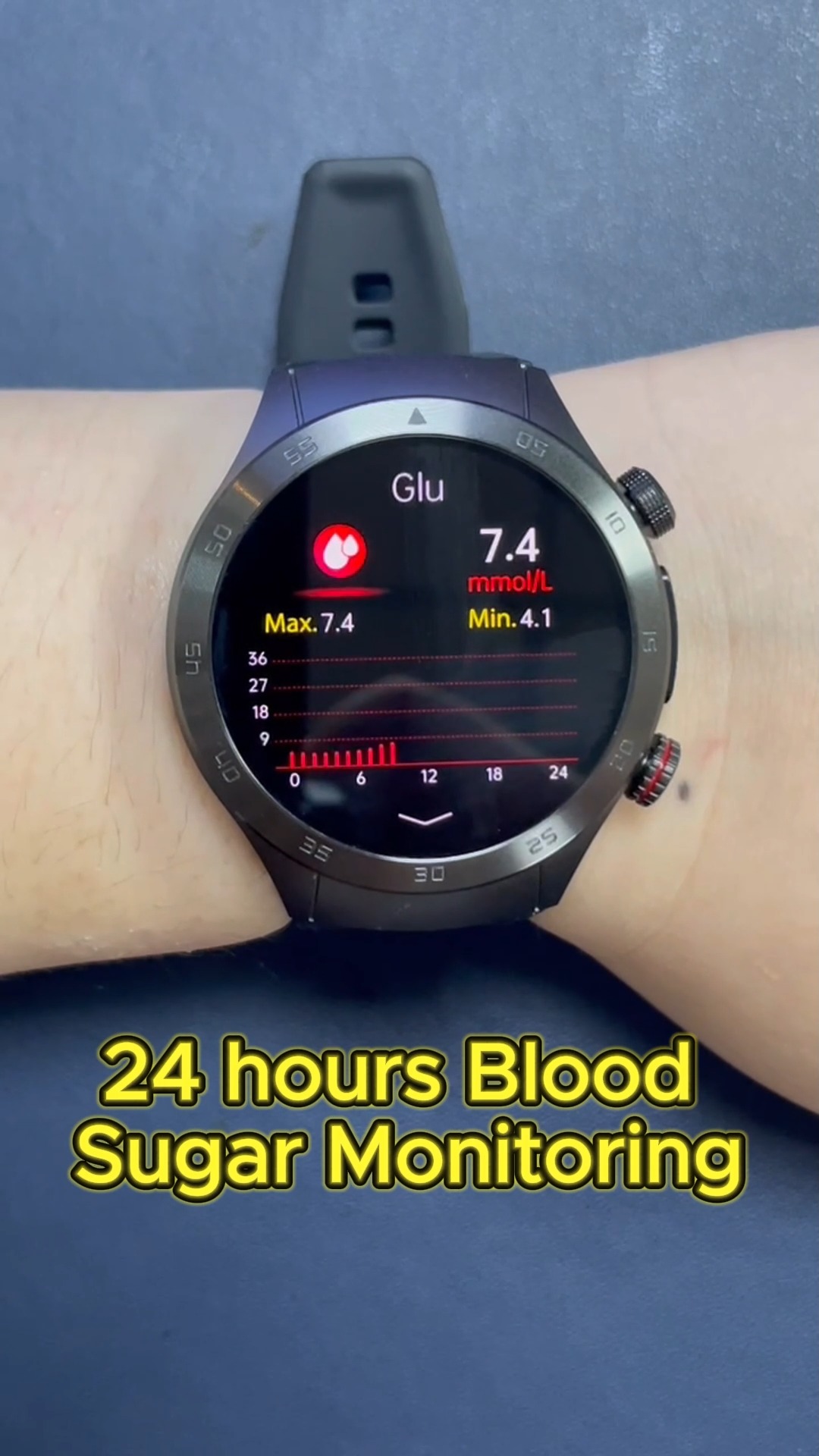 HealthGuard Pro ® - BEST Medical Diagnosis Smart Watch- Blood Lipids Uric Acid Blood Glucose watch - ECG+PPG Fitness Tracker