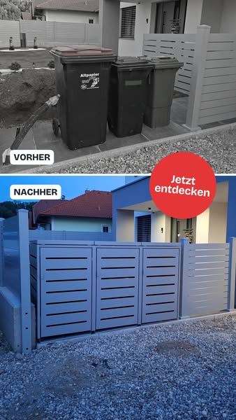 Mülltonnen, die keiner sehen muss