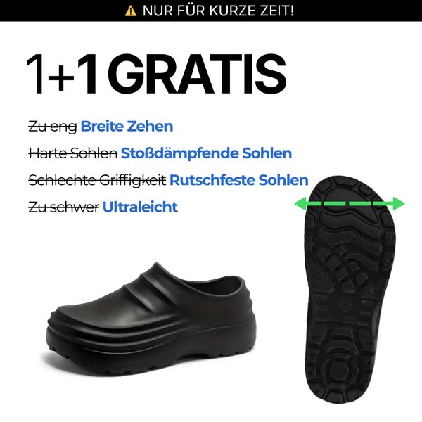 Schmerzfrei gehen oder Geld zurück