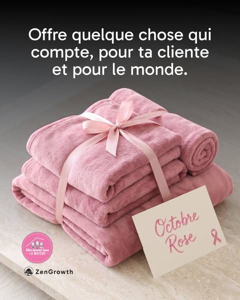ZenGrowth s'habille en rose pour Mon Bonnet Rose