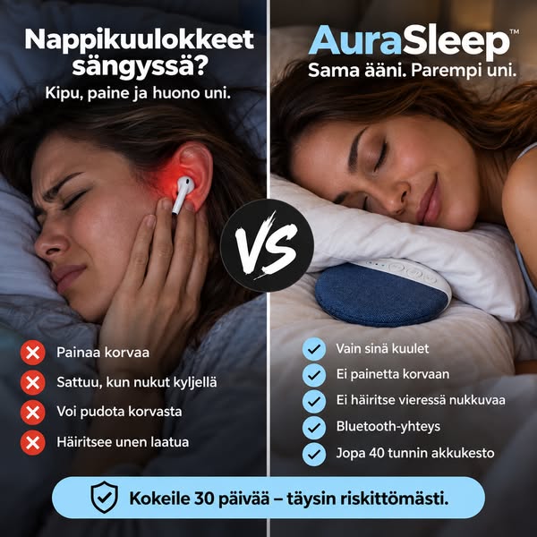 Nuku ilman kuulokkeita