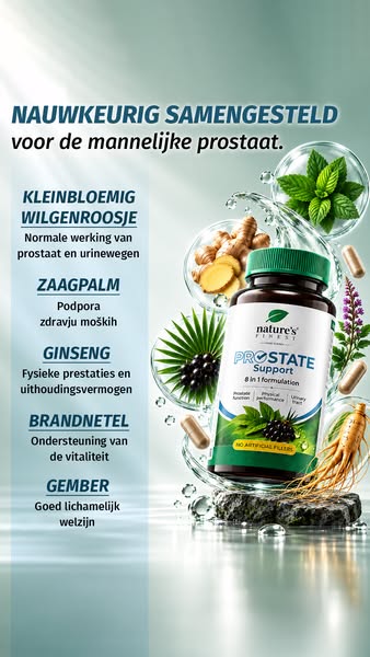 Zorg op tijd voor je prostaat.