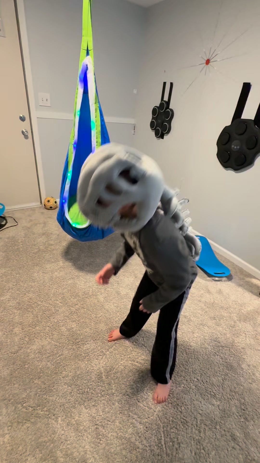Dinosaur Skeleton Hat – Plush Costume Headwear for Kids & Adults