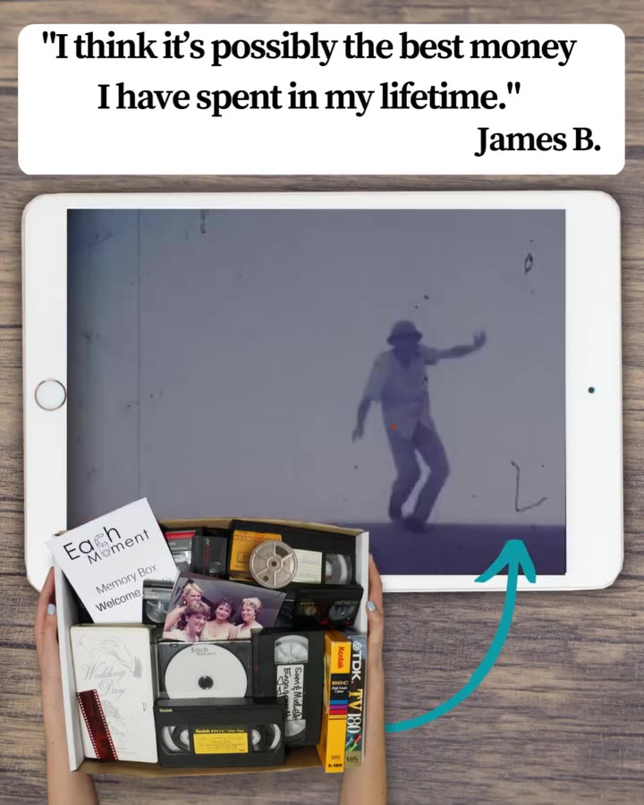 Digitise your tapes, film reels, & photos