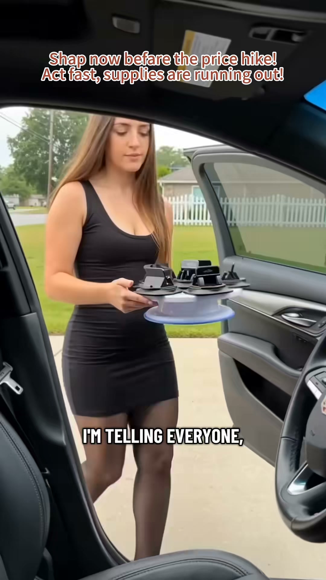 Car Phone Mount with Strong Suction Cup