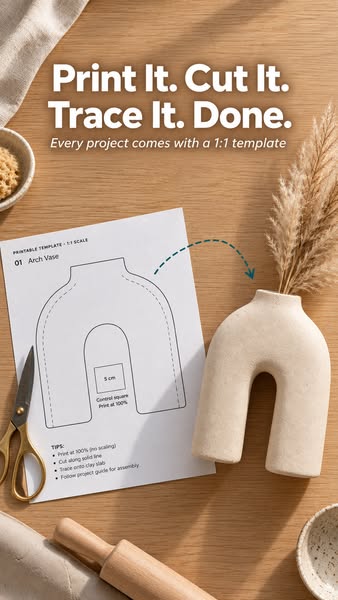 Print It. Cut It. Trace It. Done.