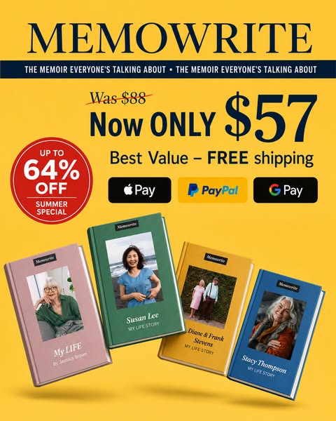 Special Summer Offer – 60% Off + Free Shipping