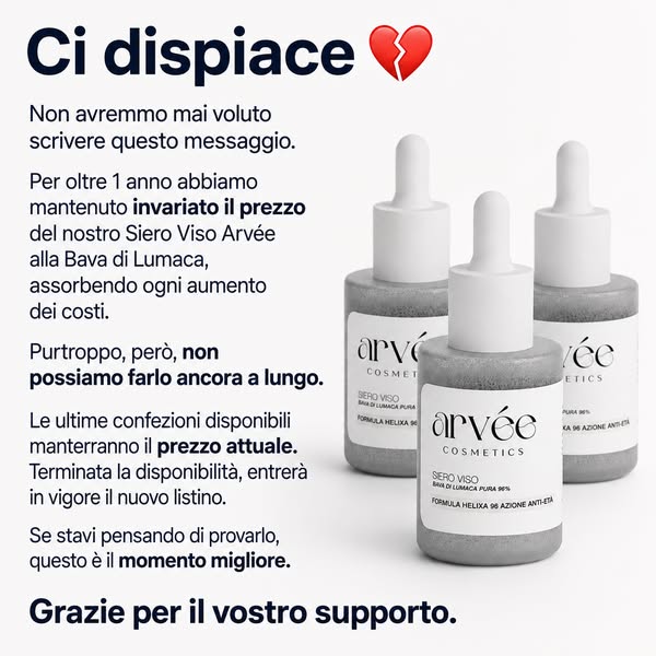 Dermo-cosmesi per il Viso alla Bava di Lumaca