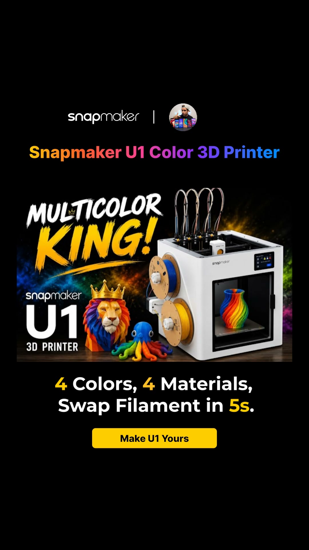 The Best Consumer Toolchanger 3D Printer
