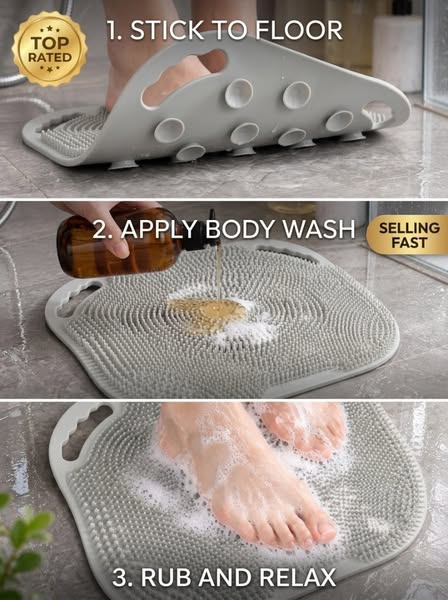 Shower Foot Scrubber Ma