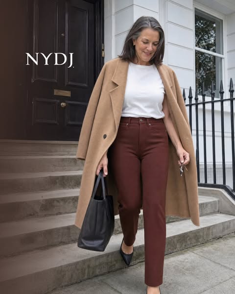 Marilyn Straight Pants Sculpt-Her™ Collection | Chocolate Fondant