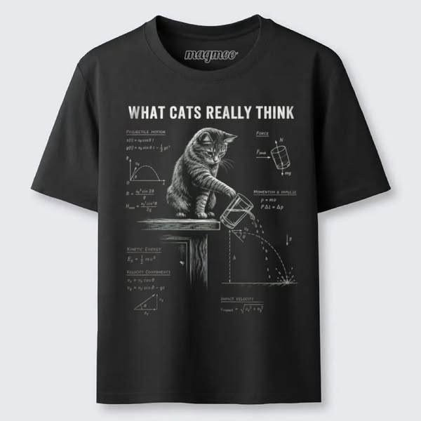 Magmoo What Cats Really Think Classic T-shirt