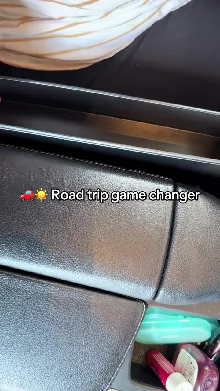 2-in-1 Car Steering Wheel Desk & Seat Gap Organizer Tray