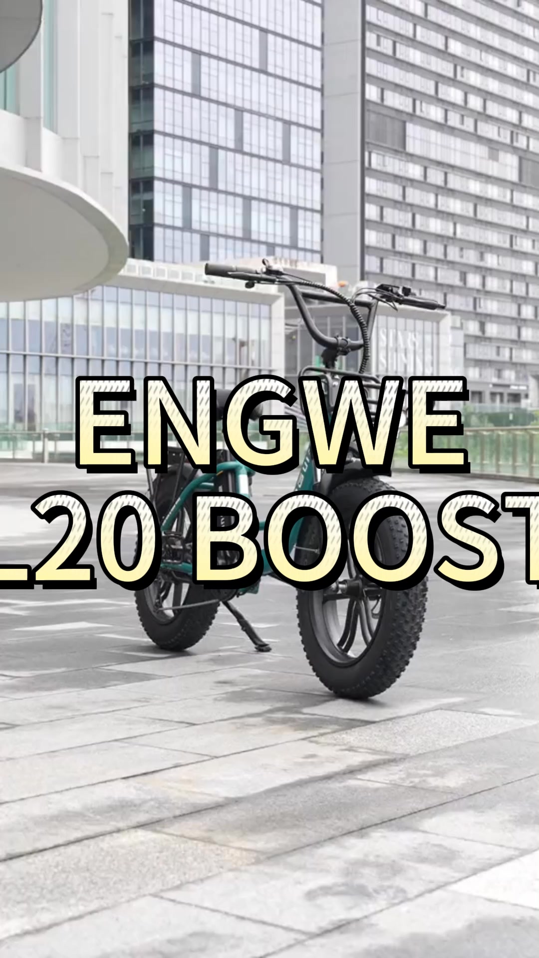 ENGWE L20 Boost | Elektryczny fatbike: -98 zł + GRATIS uchwyt na telefon!