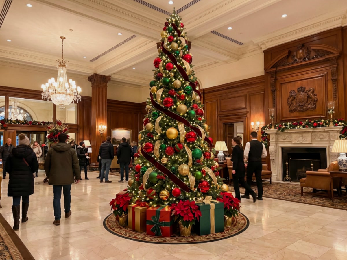 Premium Christmas Lighting for Hospitality Venues