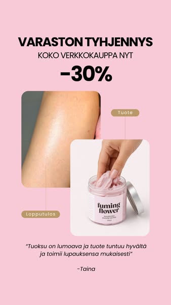 Koko verkkokauppa -30%