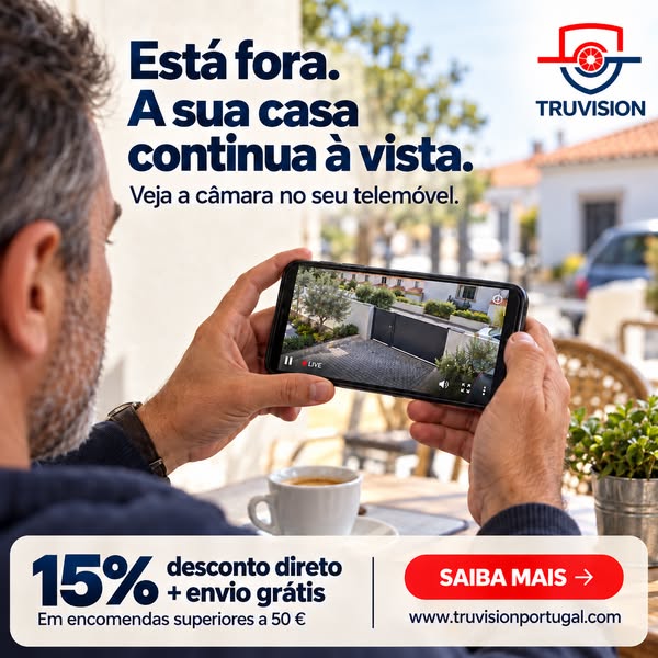 A sua casa, no seu telemóvel