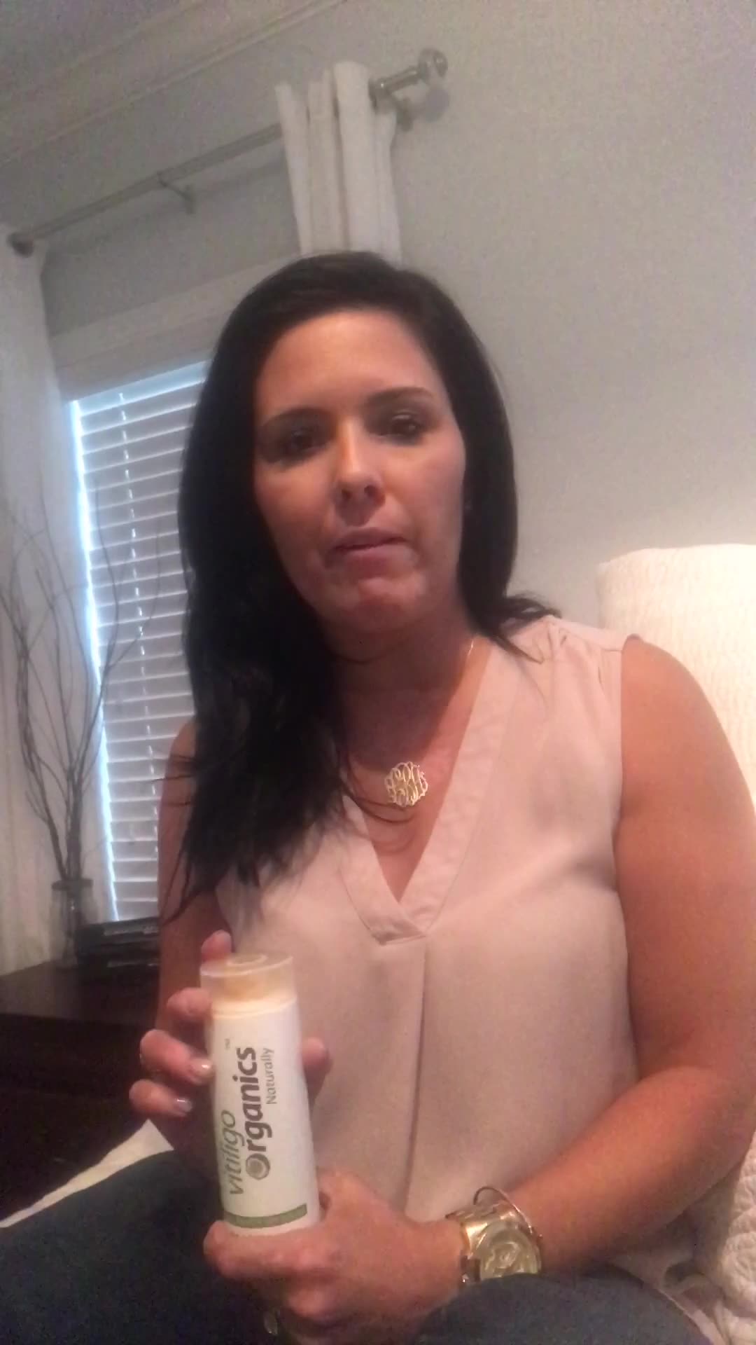 Anúncio de Vitiligo Organics