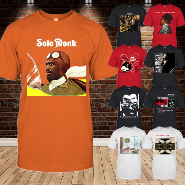 Thelonious Monk t-shirts