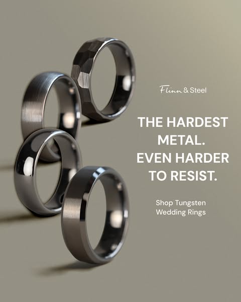 Shop Tungsten Metal Wedding Rings