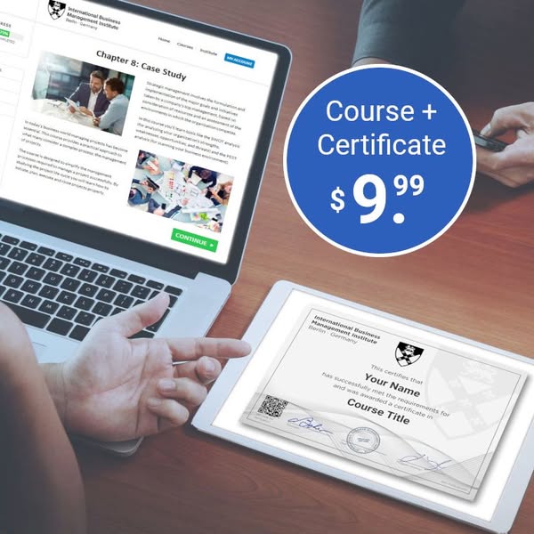 Management Online Course + Certificate: $9.99