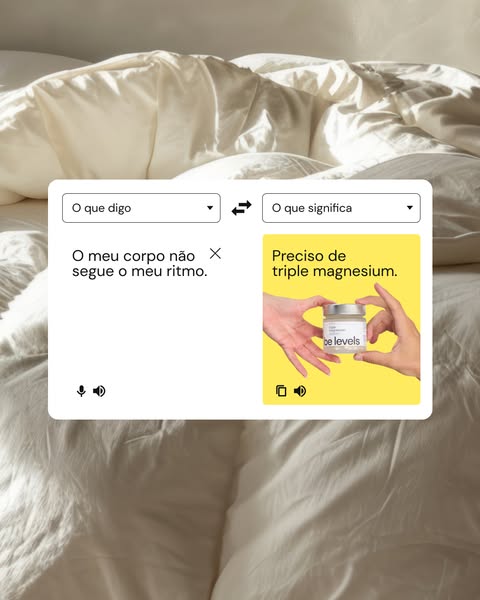 O magnésio que acompanha o teu ritmo