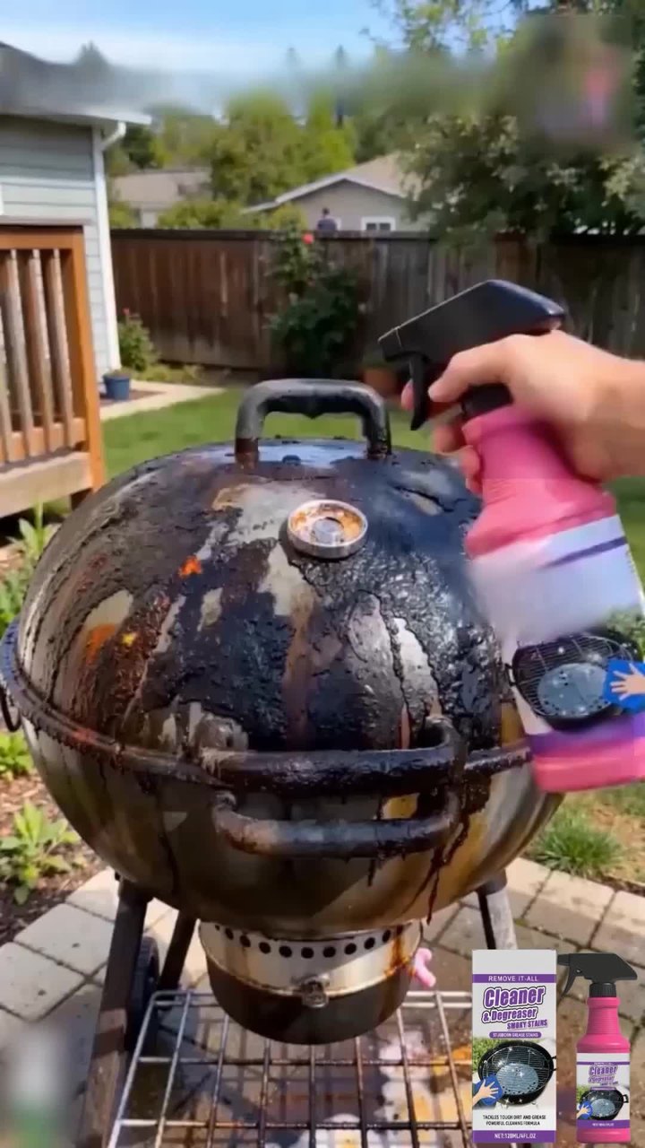 Heavy-Duty Grill Degreaser Spray