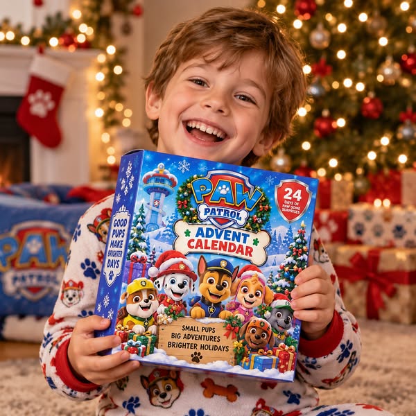 PAW Patrol 24-Day Charm Bracelet Advent Calendar
