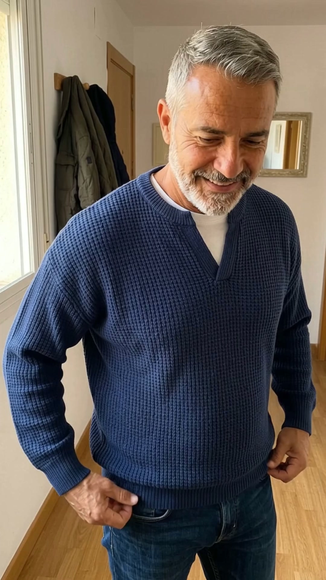 Arreglado sin ponerte camisa