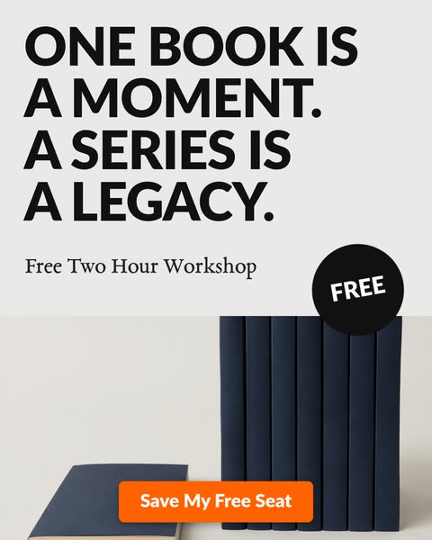 One Book Is A Moment. A Series Is A Legacy.