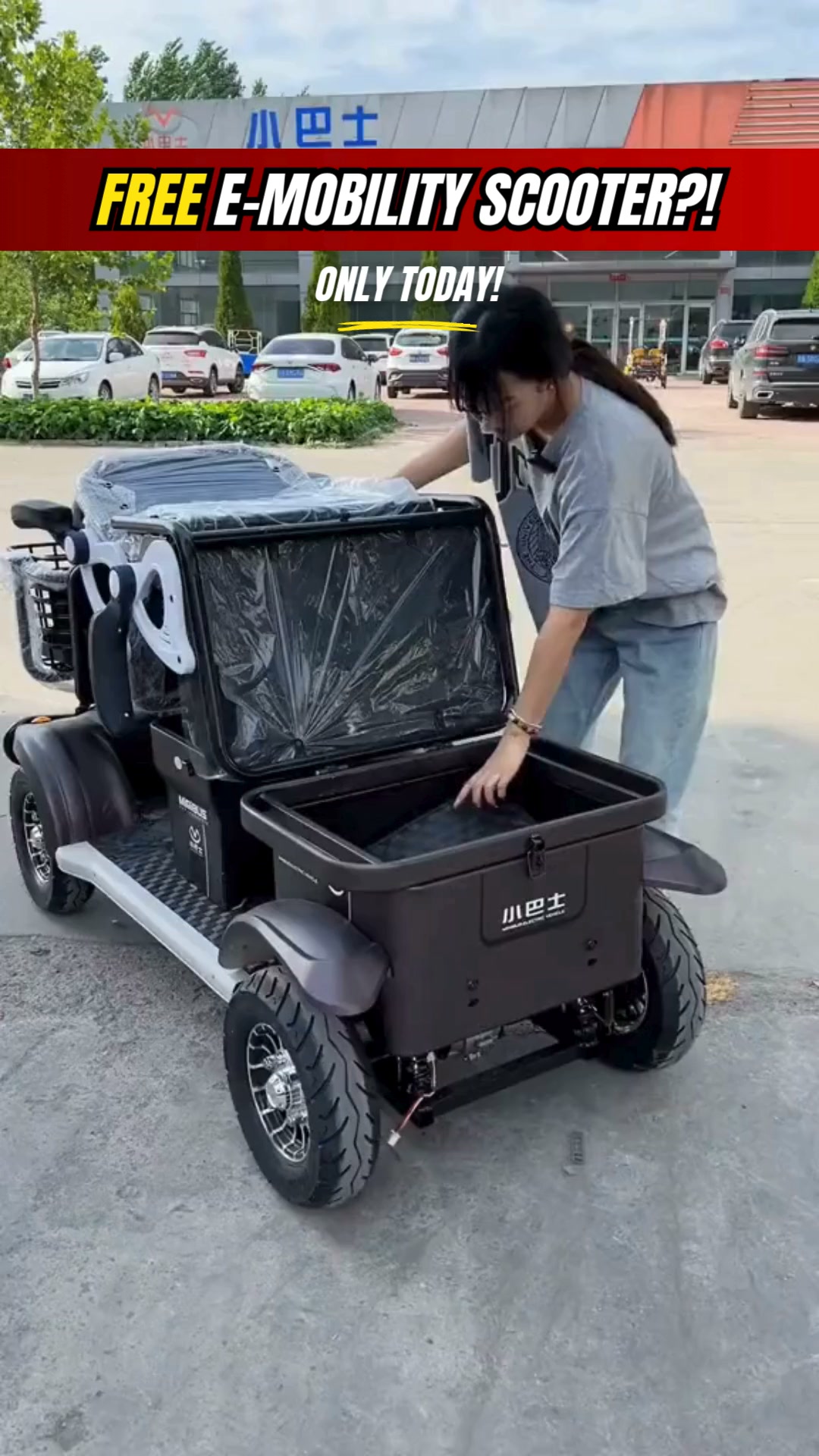 FREE E-MOBILITY SCOOTER