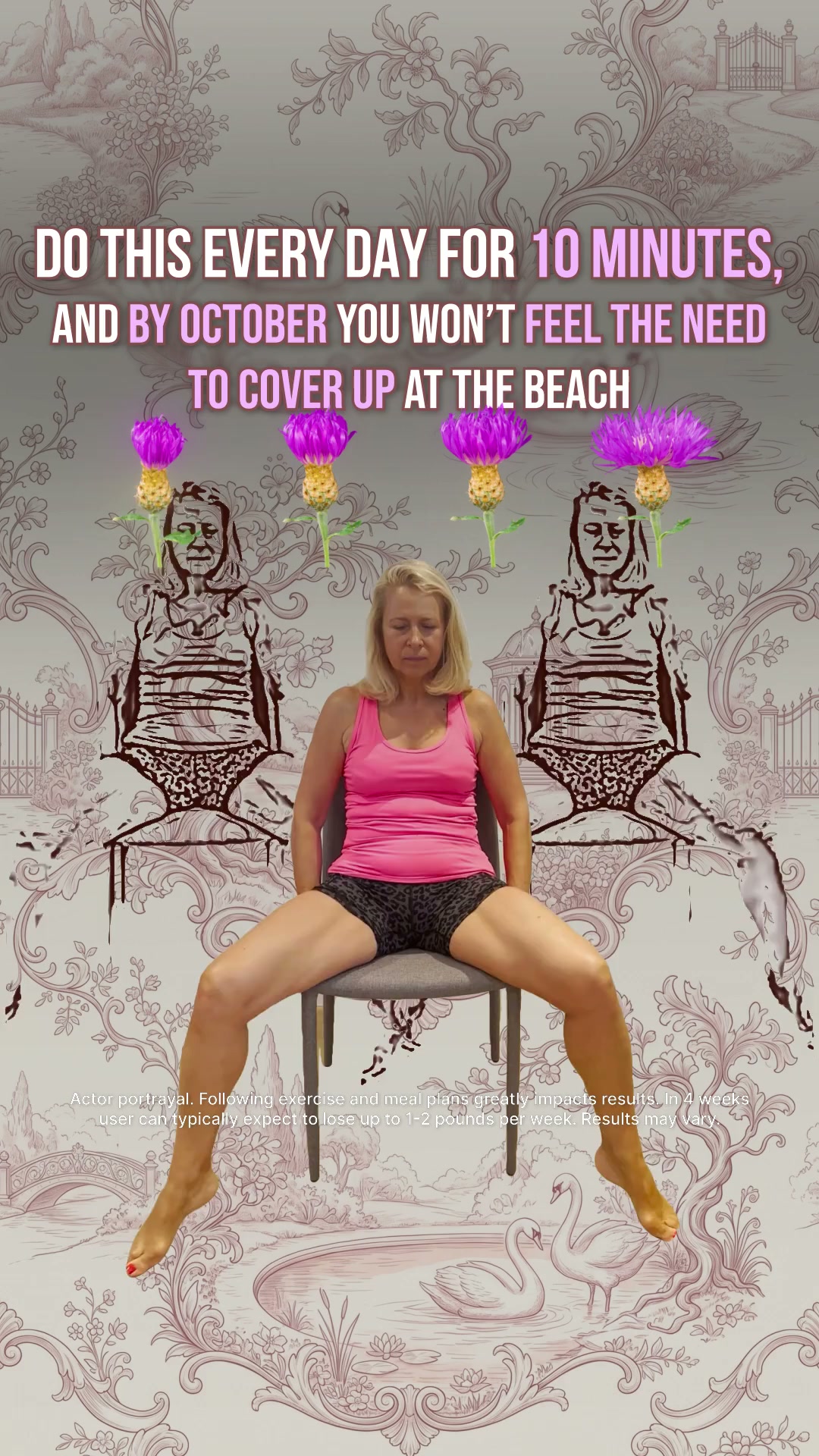 Start Chair Yoga routine