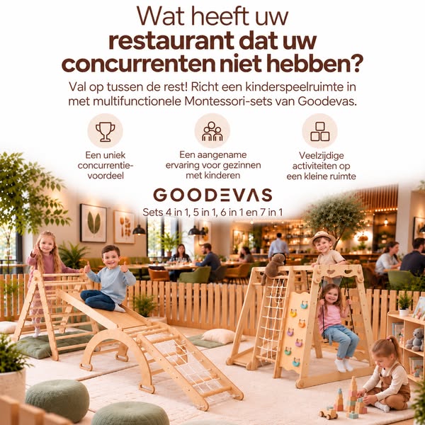 Goodevas voor bedrijven | Speelruimtes voor kinderen