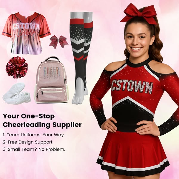 Cheer Uniforms Designs Ready in 24 Hours