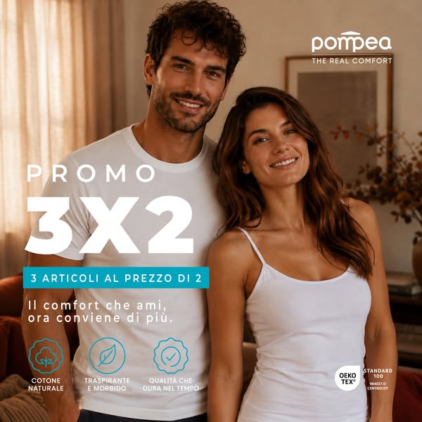 Canotte & T-Shirt Pompea