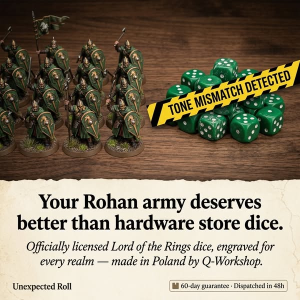 Painted army + hardware dice = pain