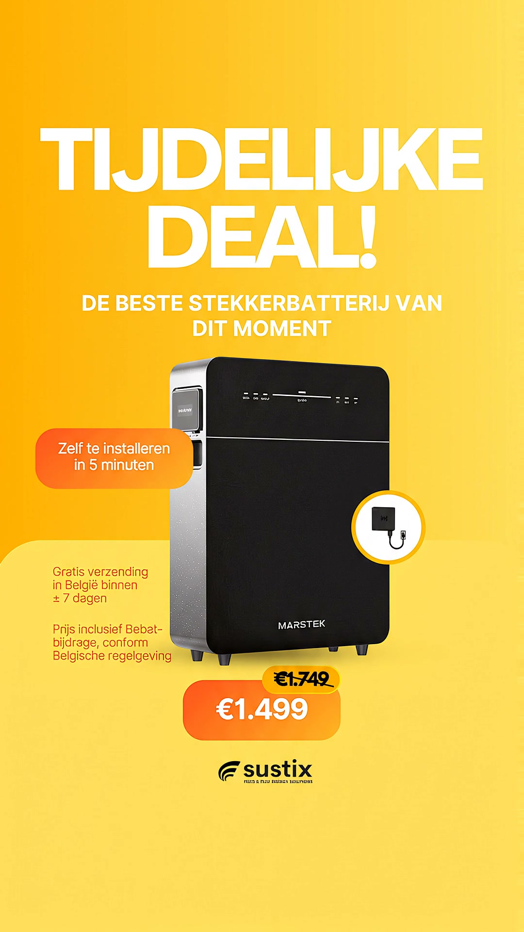 Op = op: Marstek stekkerbatterijen
