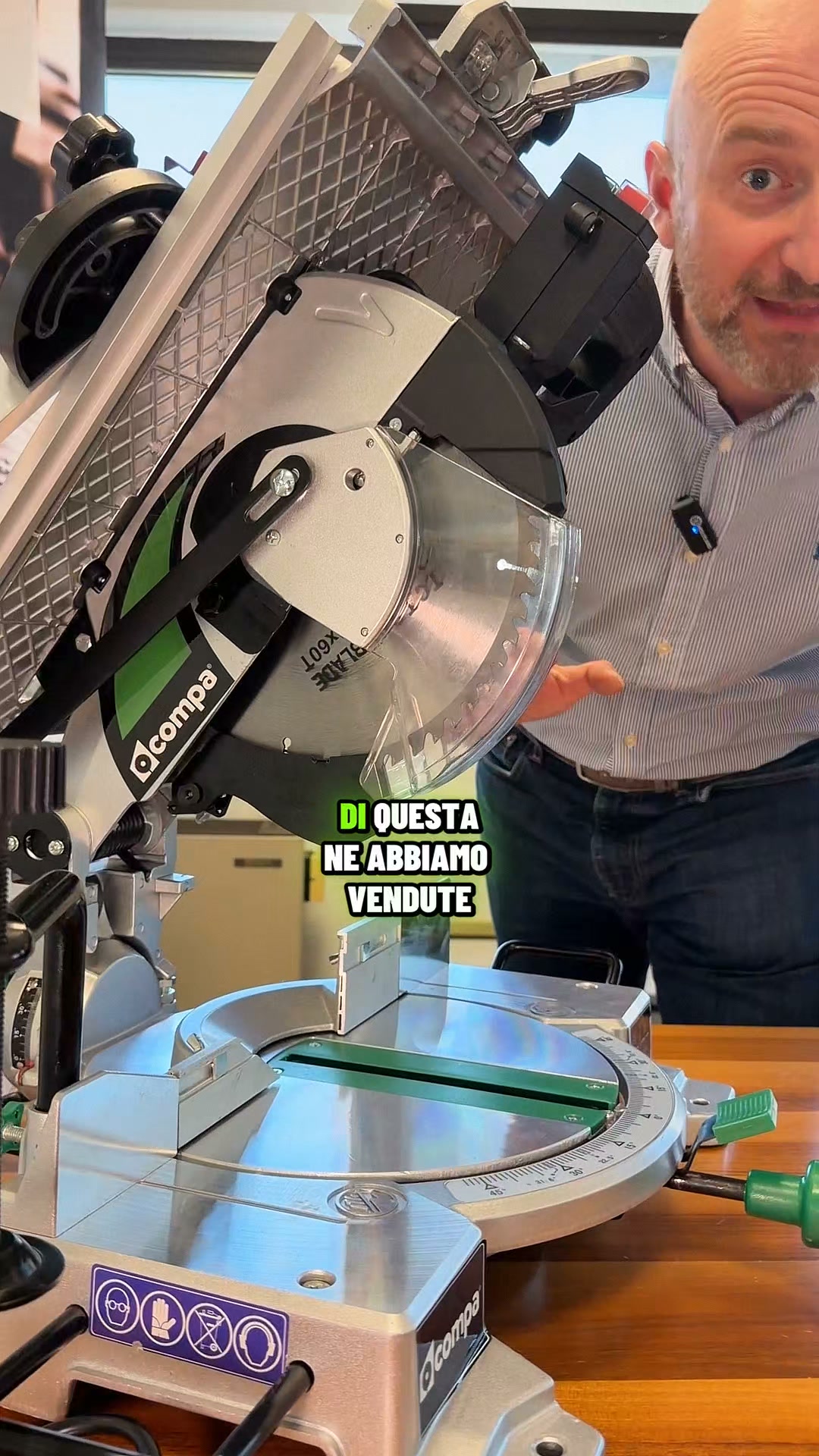 Troncatrice per legno SILVER G.250 EVO