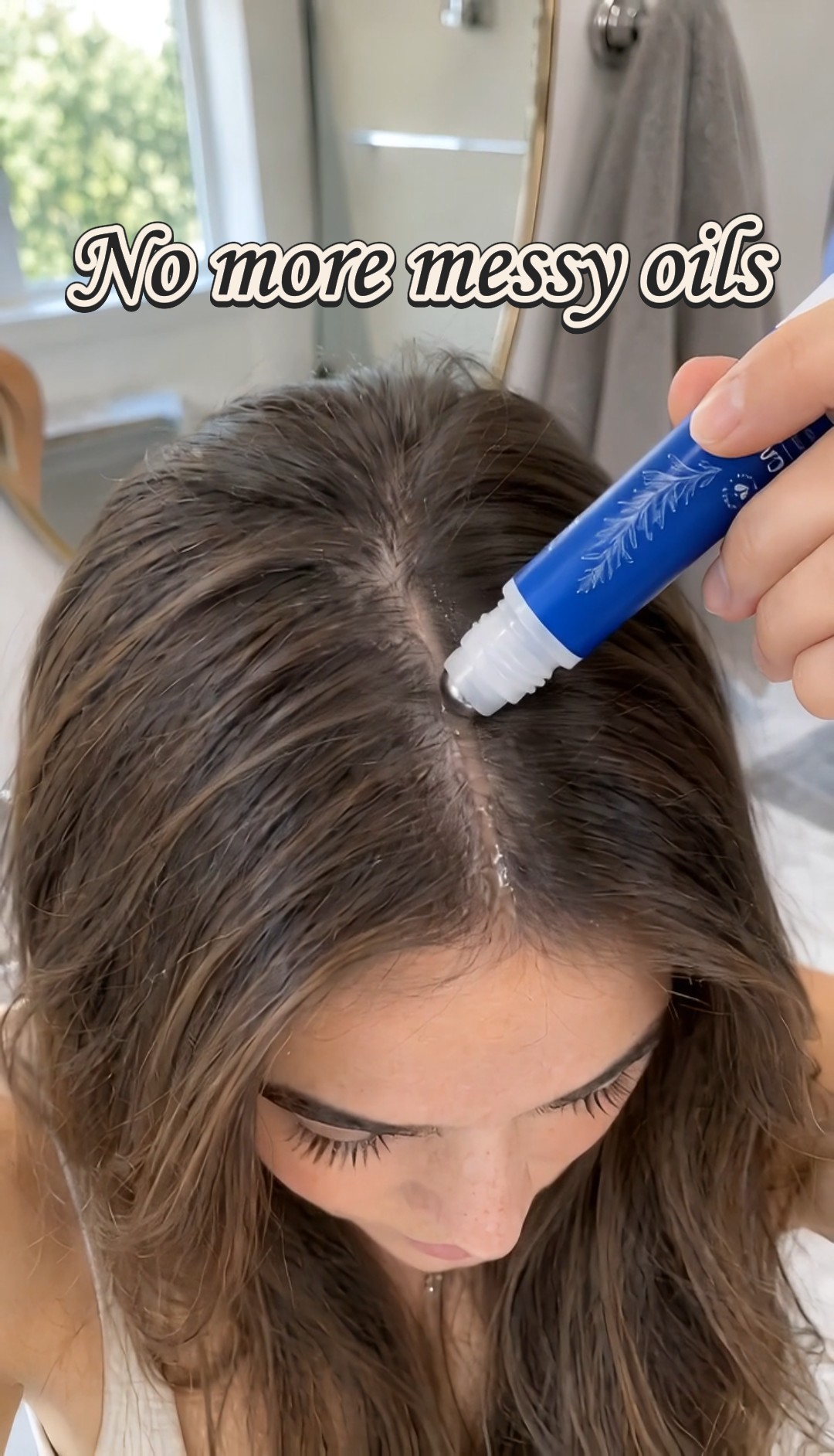 No‑Rinse Scalp Roll‑On Serum Boost Scalp Circulation For Voluminous Hair