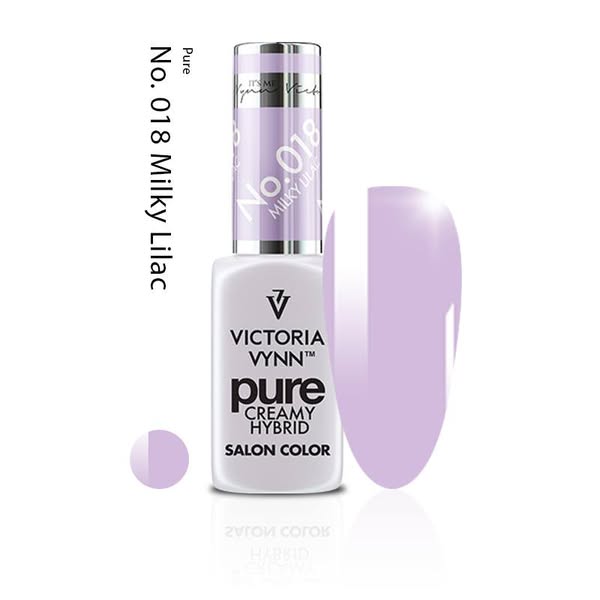Victoria vynn lakier hybrydowy milky lilac 018 PLN35