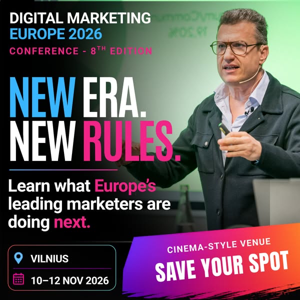 500+ marketers • 40+ speakers • 30+ countries