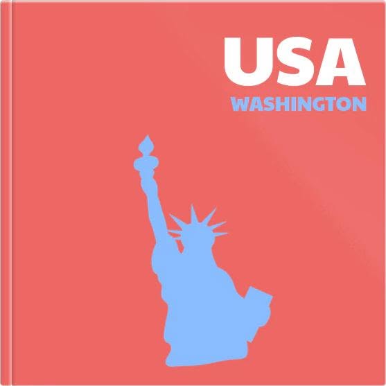 Photo Book Classic 30x30 Square - Holidays in a Minimal Style - USA