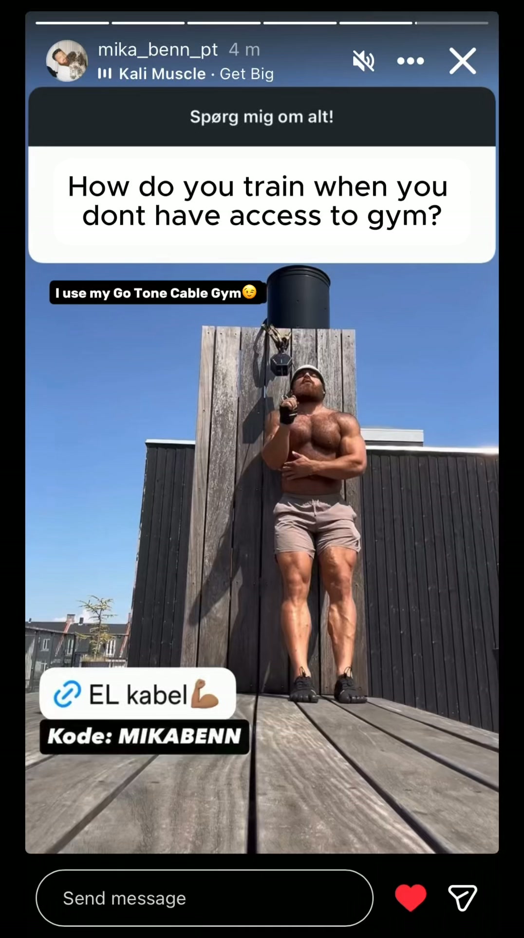 The Alternative To Not Training