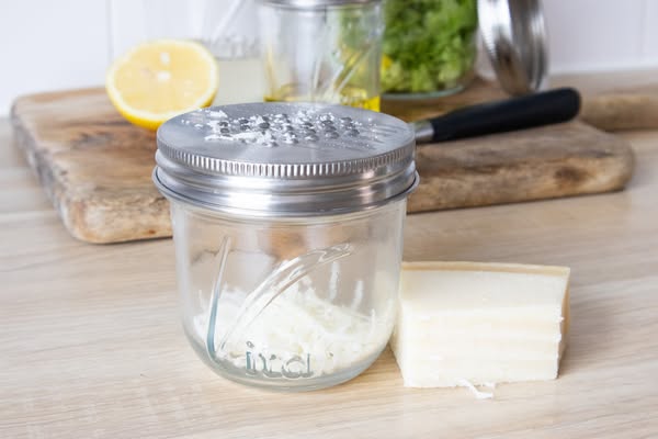 Rasp voor wide mouth mason jar
